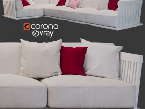 flexform zante l 3D Model