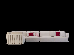 flexform zante l 3D Model
