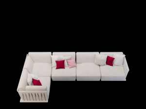 flexform zante l 3D 모델