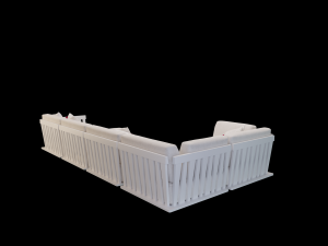 flexform zante l 3D 모델