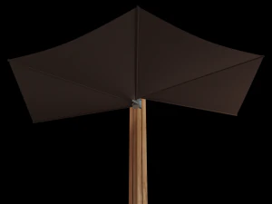 wall-mounted garden umbrella 3D Model