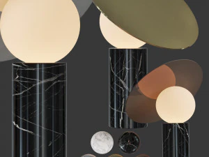 bola disc table 3D Model