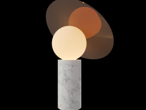 bola disc table 3D Model
