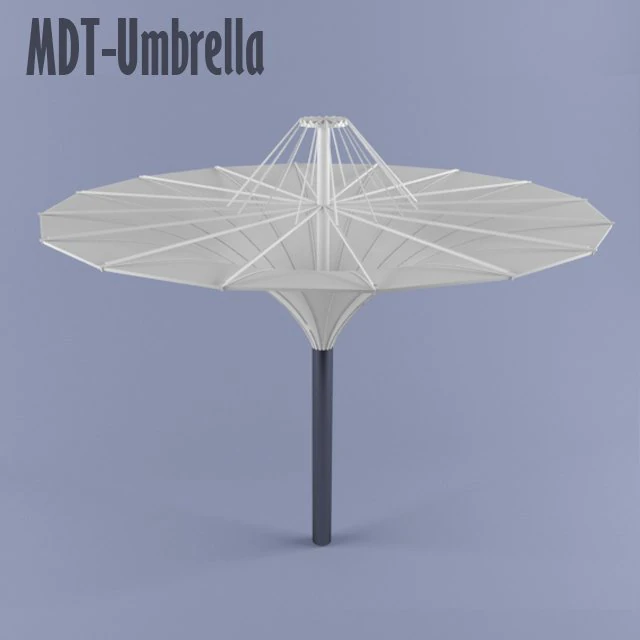 mdt umbrella 3D Model .c4d .max .obj .3ds .fbx .stl .blend 