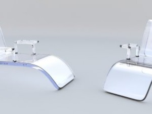 glass chair 3D-Modell