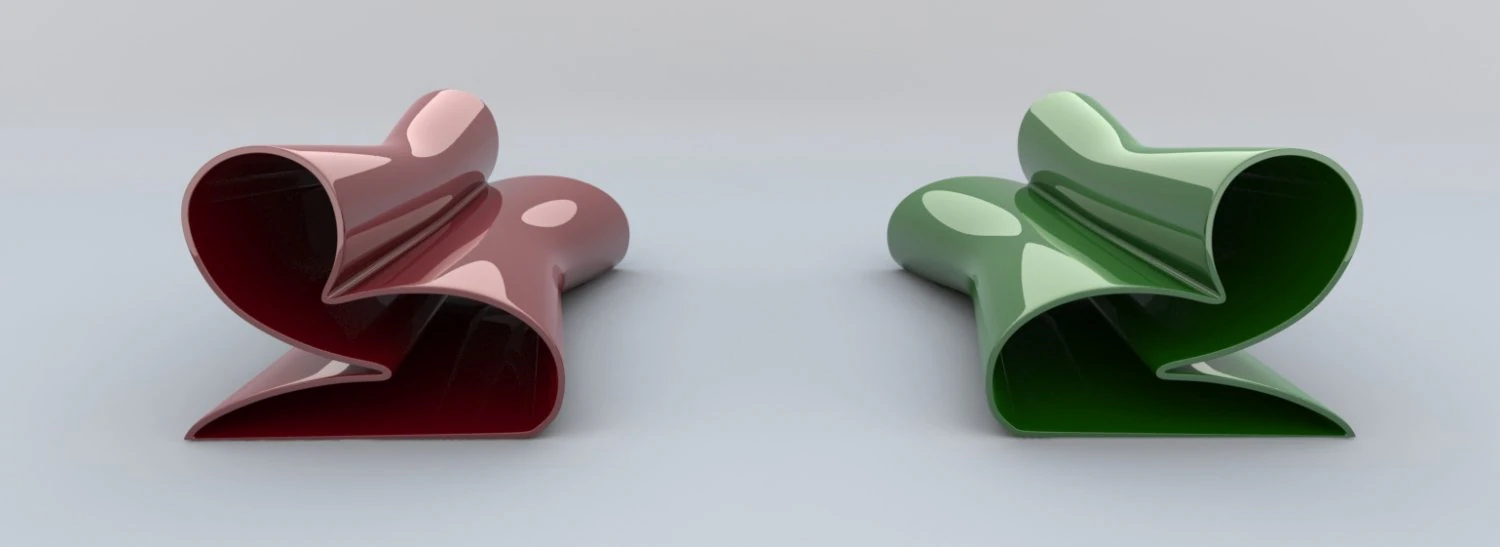 plastic chair 3D Model .c4d .max .obj .3ds .fbx .stl .blend 