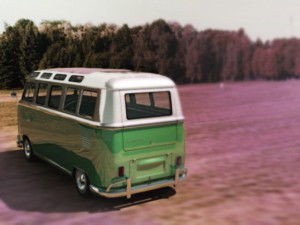 vw transporter 3D 模型