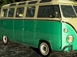 vw transporter 3D 模型