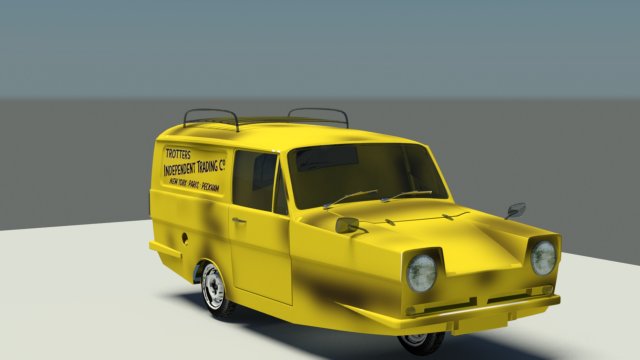 only fools  horses vehicle Modelo 3D .c4d .max .obj .3ds .fbx .stl .blend 