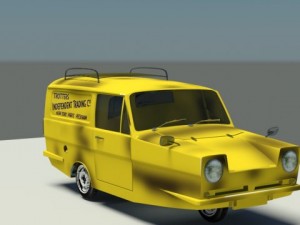 only fools  horses vehicle Model 3D