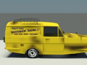 only fools  horses vehicle Modelo 3D