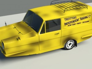 only fools  horses vehicle Modelo 3D