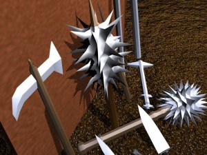 middle ages hand 3D Model