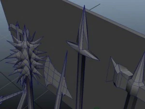 mano del Medioevo Modello 3D