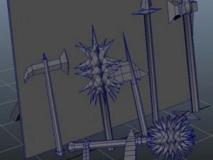 mano del Medioevo Modello 3D