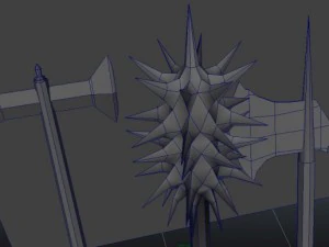 mano del Medioevo Modello 3D