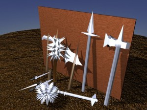middle ages hand 3D Model