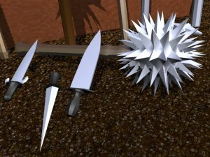 mano del Medioevo Modello 3D