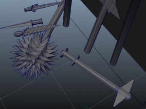 middle ages hand 3D Model
