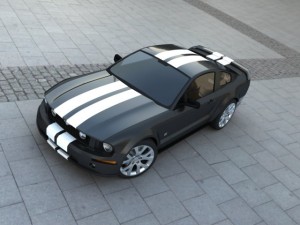 mustang gt 3Dモデル