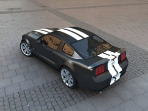 mustang gt 3Dモデル