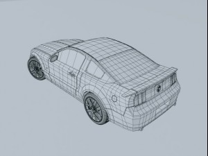 mustang gt 3Dモデル