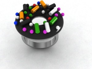 donut ring Modelo 3D