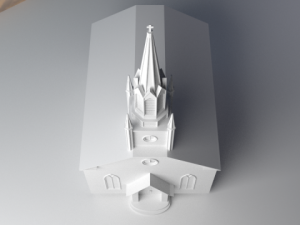 church 3D Modell