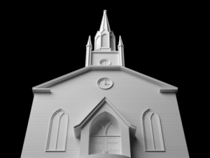 church 3D Modell