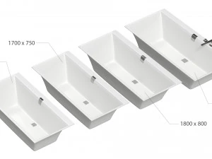 Bath VilleroyBoch Squaro Edge 12 3D Model