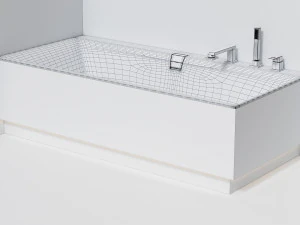 Bath VilleroyBoch Squaro Edge 12 3D Model