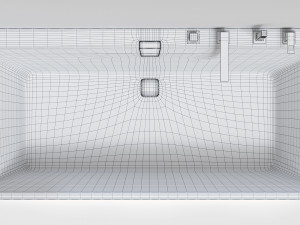 Bath VilleroyBoch Squaro Edge 12 3D मॉडल