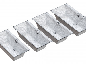 Bath VilleroyBoch Squaro Edge 12 3D मॉडल