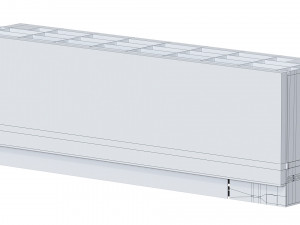 Mitsubishi Electric air conditioner 3D मॉडल