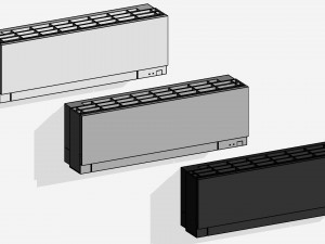 Mitsubishi Electric air conditioner 3D मॉडल