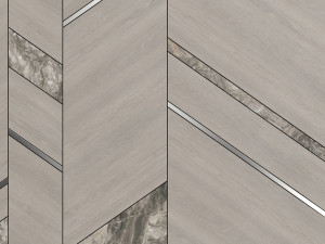 Decorative wall 307 Model 3D
