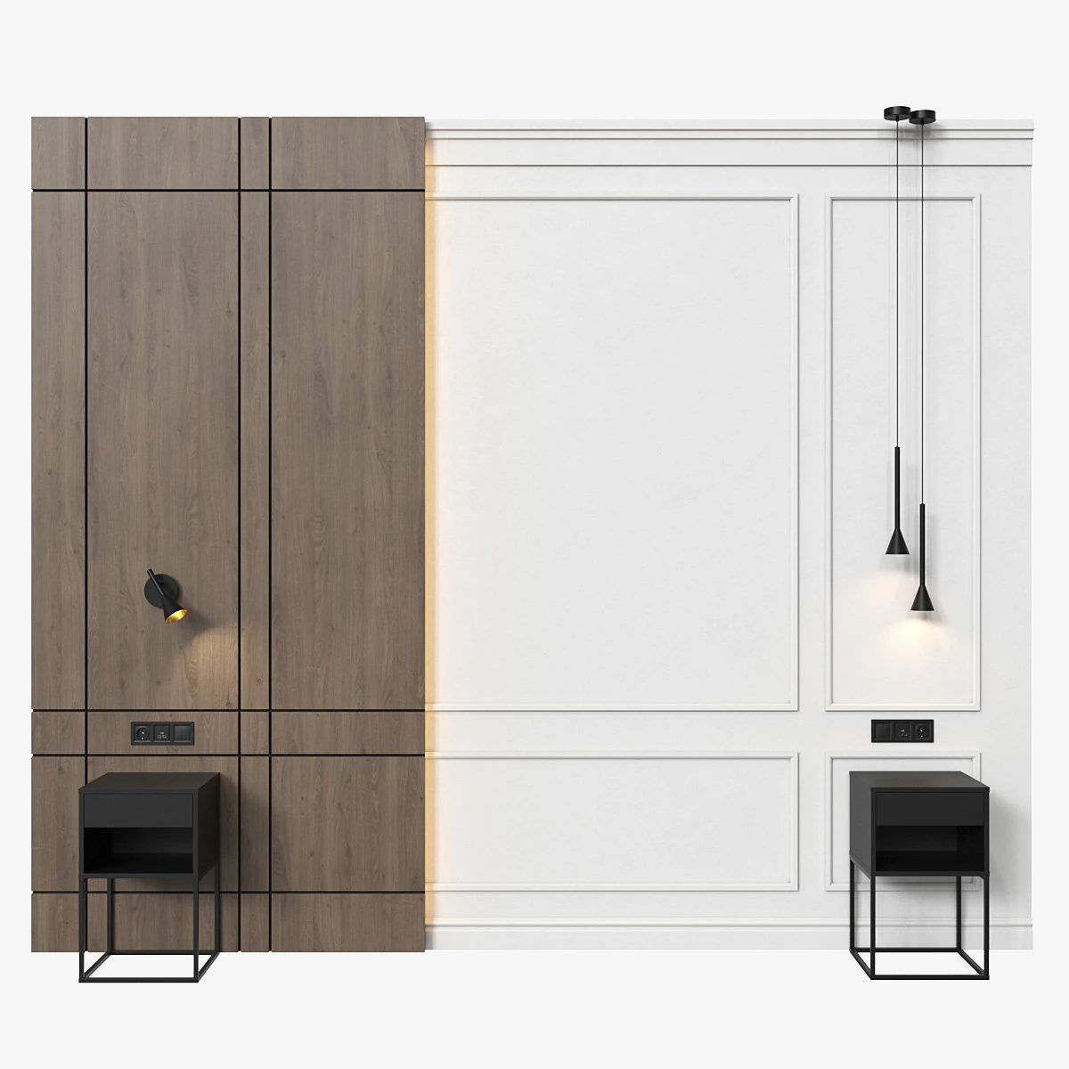 Cabeceira 034 Modelo 3D .c4d .max .obj .3ds .fbx .stl .blend 