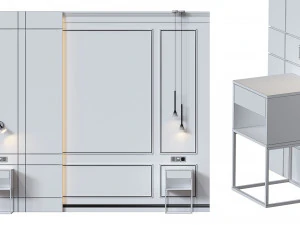 Cabeceira 034 Modelo 3D