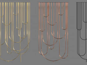 Decorative partition 023 3D Model