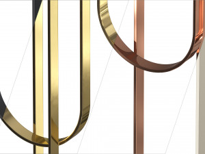Decorative partition 023 3D Model