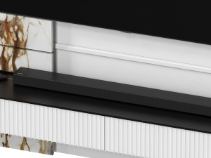 Wall with TV 043 3D Model