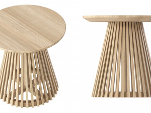 La Forma IRUNE 50 coffee tables 3D मॉडल