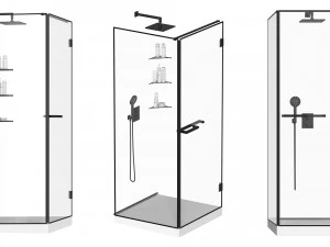 Shower cabin 3D Model