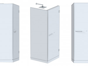 Shower cabin 3D 모델