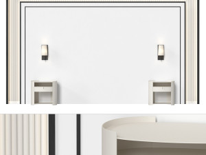 Headboard 039 Modelo 3D