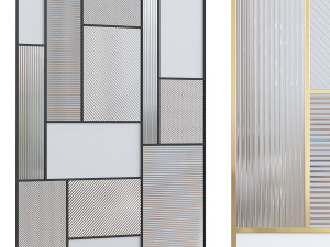 Decorative partition 025 Modelo 3D
