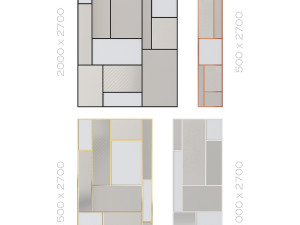 Decorative partition 025 3Dモデル