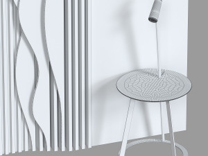 Headboard 040 Model 3D
