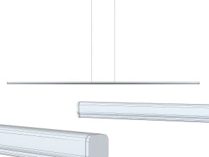 Hanging lamp Linea Light Group 3D Model