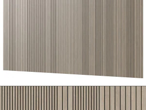 Decorative wall 308 3D Model